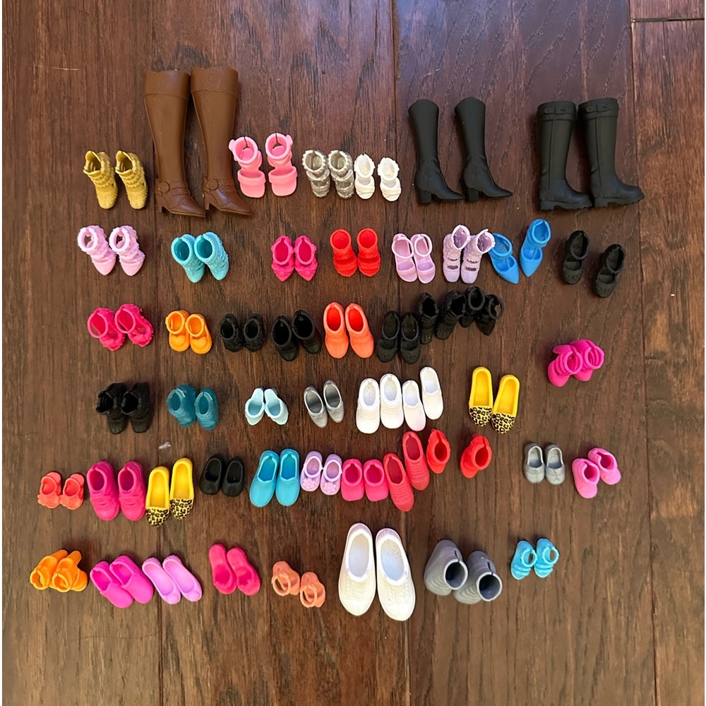 Barbie Shoes and a few for Stacie and Chelsea too!